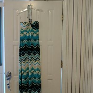 Strapless Maxi Dress